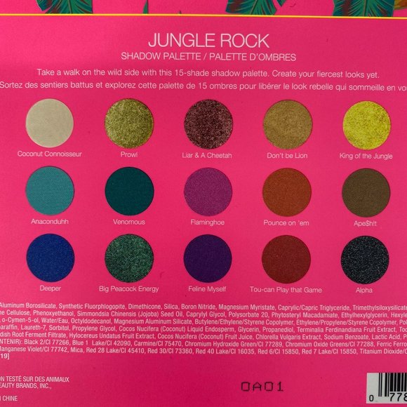 BRETMAN ROCK x WET N WILD Jungle Rock Palette - Picture 4 of 13